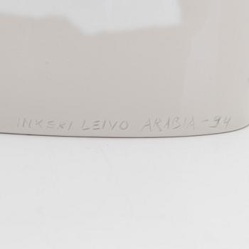 Inkeri Leivo, Flaska, porslin, signerad Inkeri Leivo, Arabia -94.
