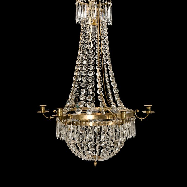 LJUSKRONA, gustaviansk stil, 1900-talets första hälft/mitt.