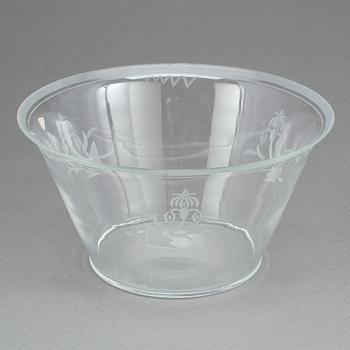 SKÅL, glas, Edward Hald, Orrefors.