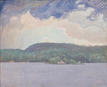 "CLOUDS OVER THE LAKE".
