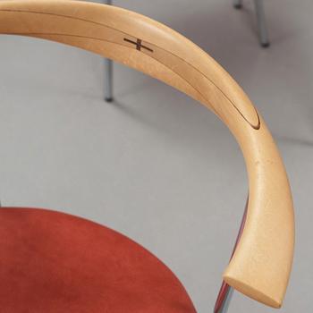 Hans J. Wegner, stolar, 4 st "JH 701", Johannes Hansen, Danmark.