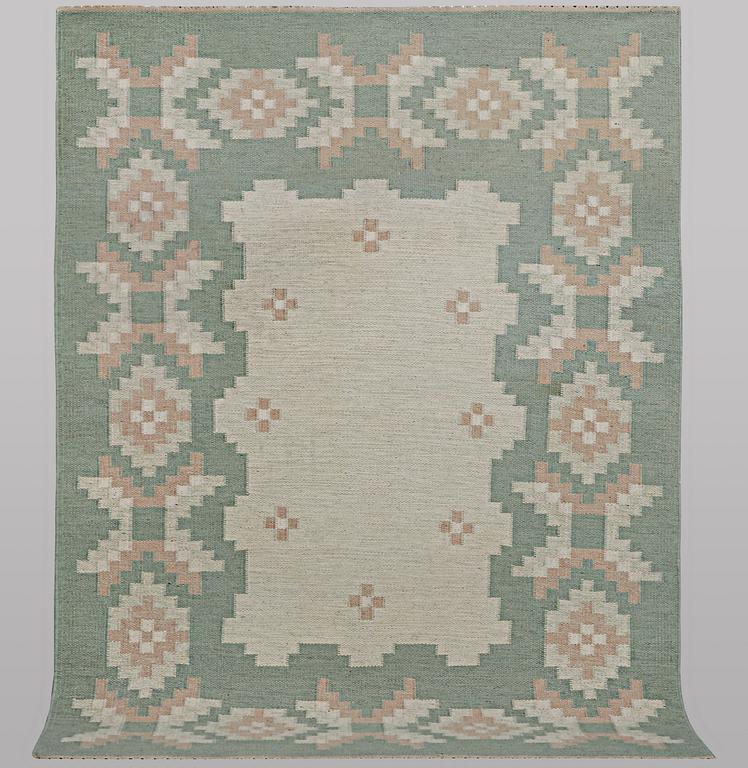 A flat weave carpet, Sweden, ca 195 x 140 cm.