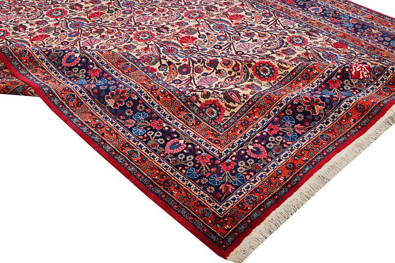 A semi-antique Birjand, signed c. 393 x 288 cm.