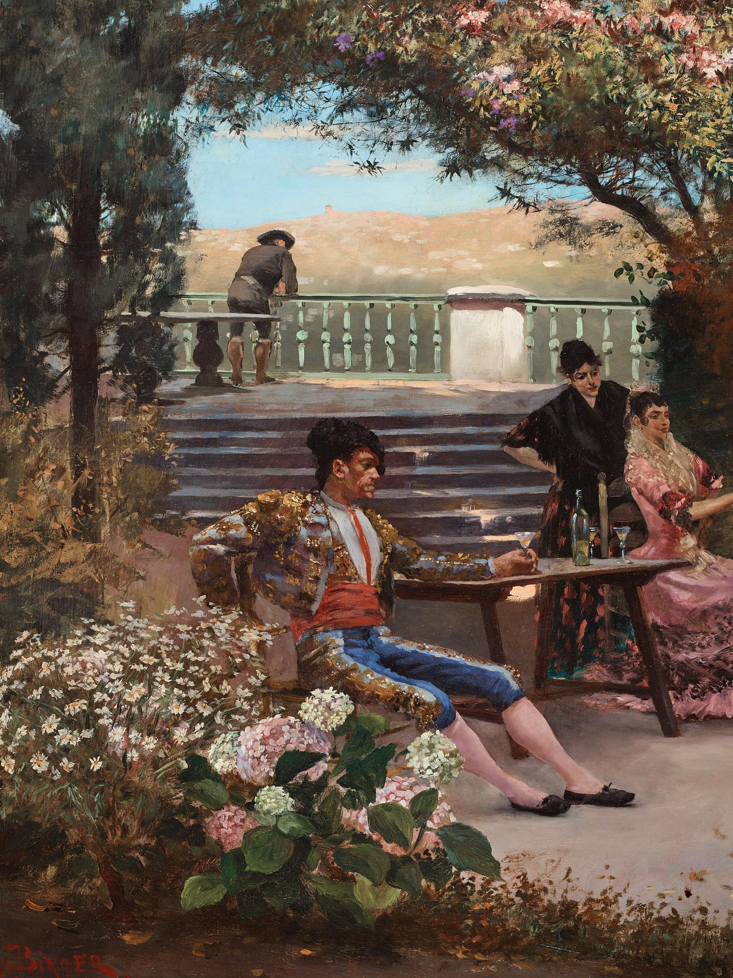 Hugo Birger, 'Spåkvinnan vid La Mesquita'  (The fortune teller at La Mesquita).