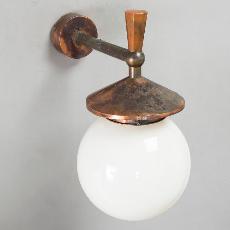 Paavo Tynell, a 1930/1940's wall light / out door light model '7301' for Taito.