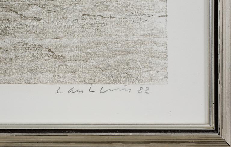 LARS LERIN, litografi, signerad, daterad -82 och numrerad 49/110.