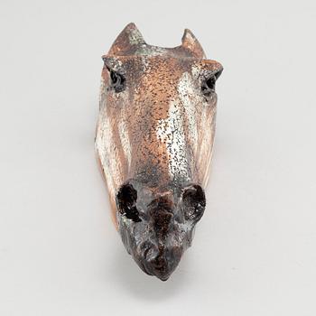 HENRIK ALLERT, skulptur, lergods, signerad.