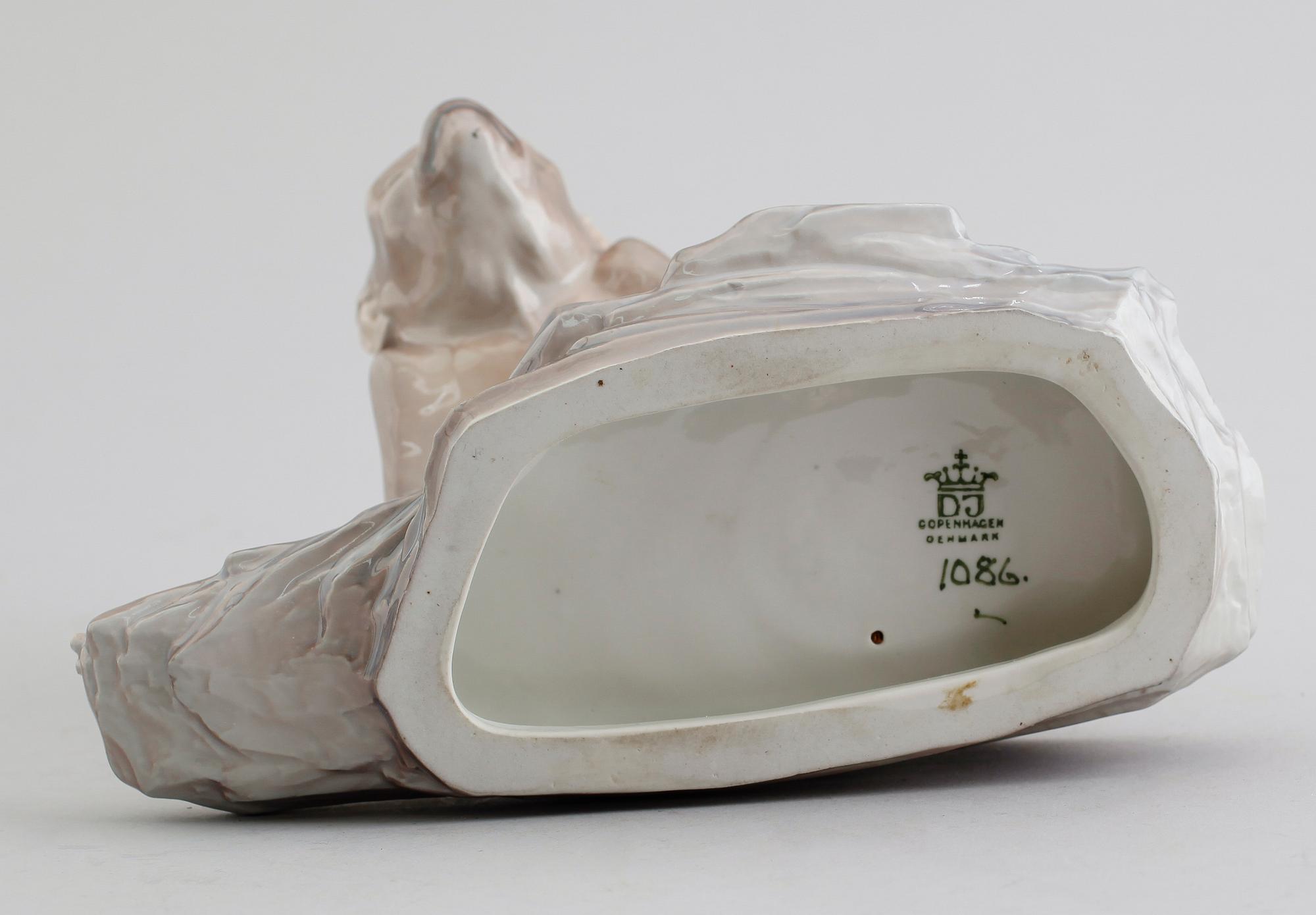 FIGUR, porslin, Dahl Jensen, Danmark.