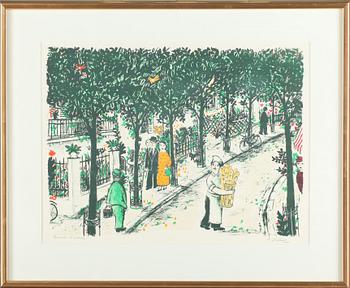 Lennart Jirlow · LENNART JIRLOW, färglitografi, signerad, epreuve d'artiste.