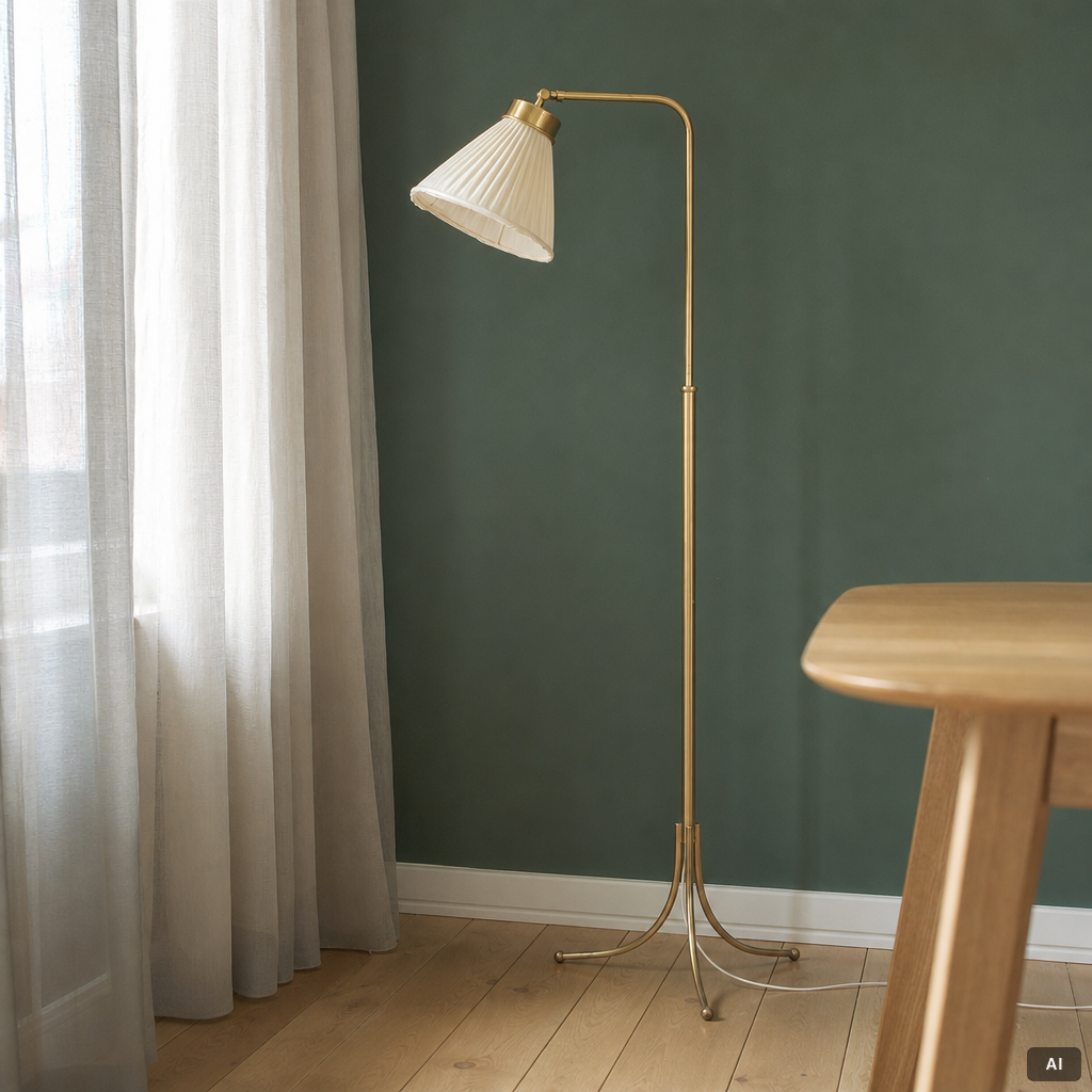 Josef Frank, golvlampa, modell G 1842, Firma Svenskt Tenn.