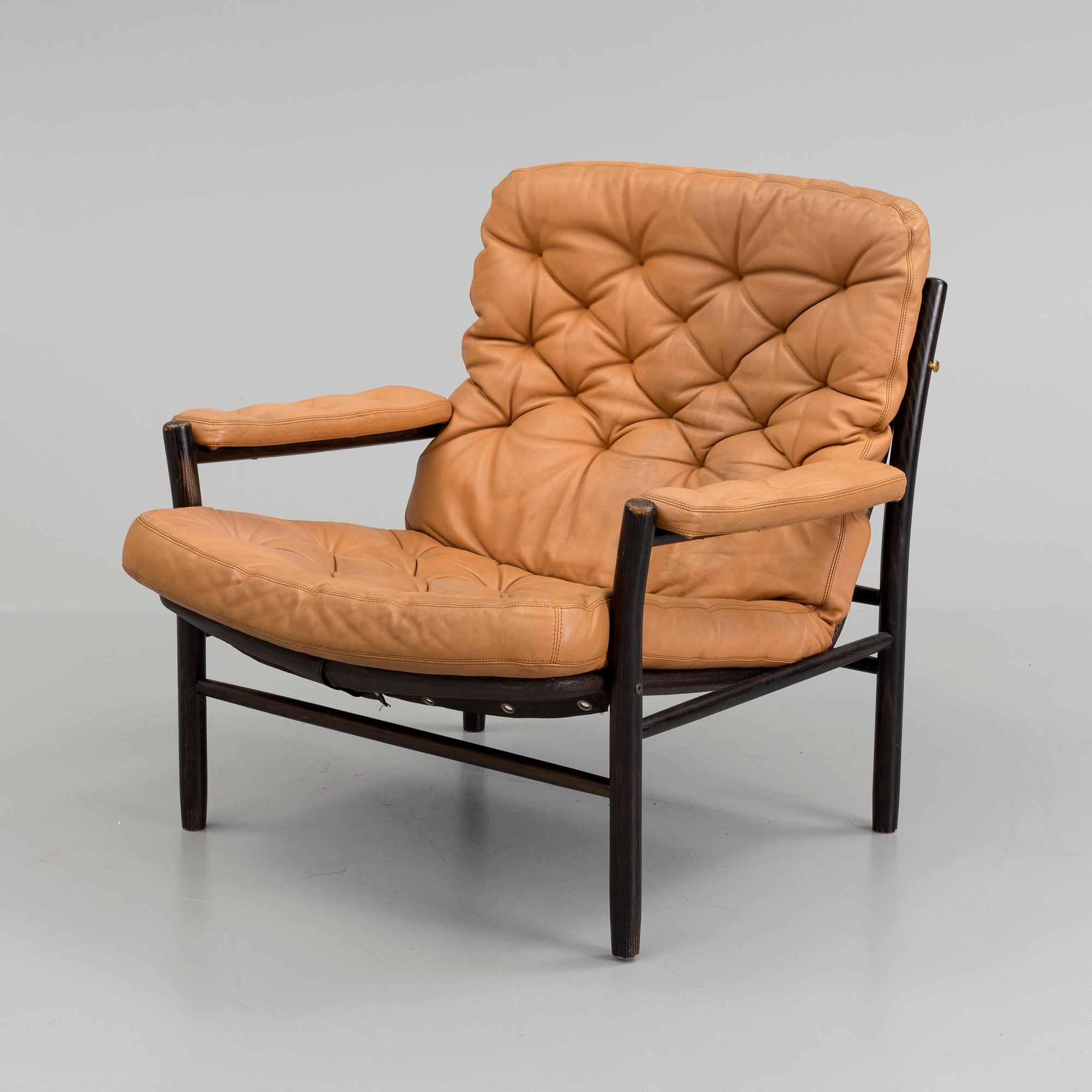 FÅTÖLJ, DUX, 1960/70-tal.