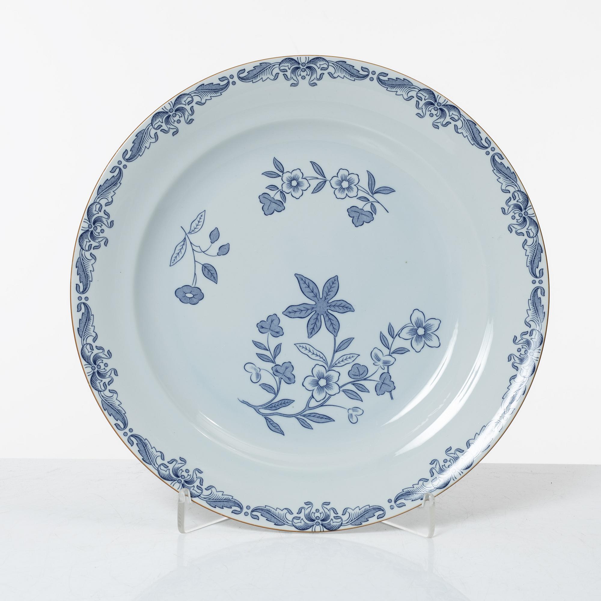 An 111-piece 'Ostindia' porcelain dinner service, Rörstrand.