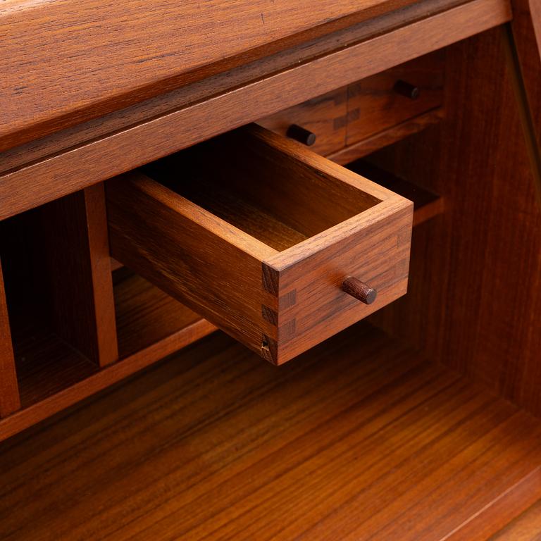 Sekretär, teak, Dyrlund, Danmark, 1960-tal.
