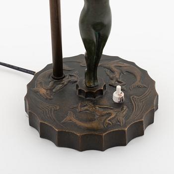 An Art Déco table lamp, 1920's/30's.