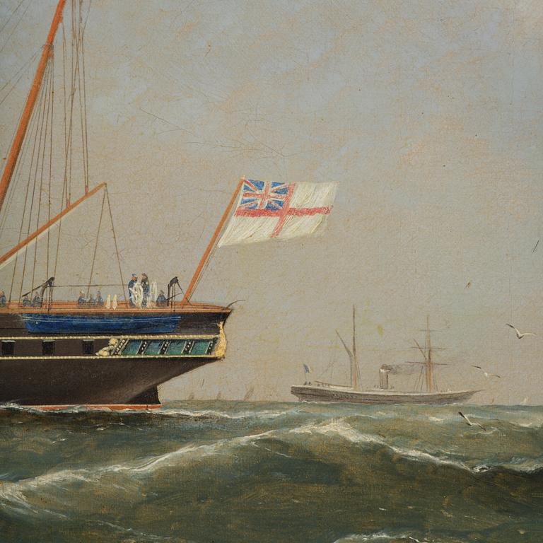 George Mears, English royal yacht "Victoria & Albert II".