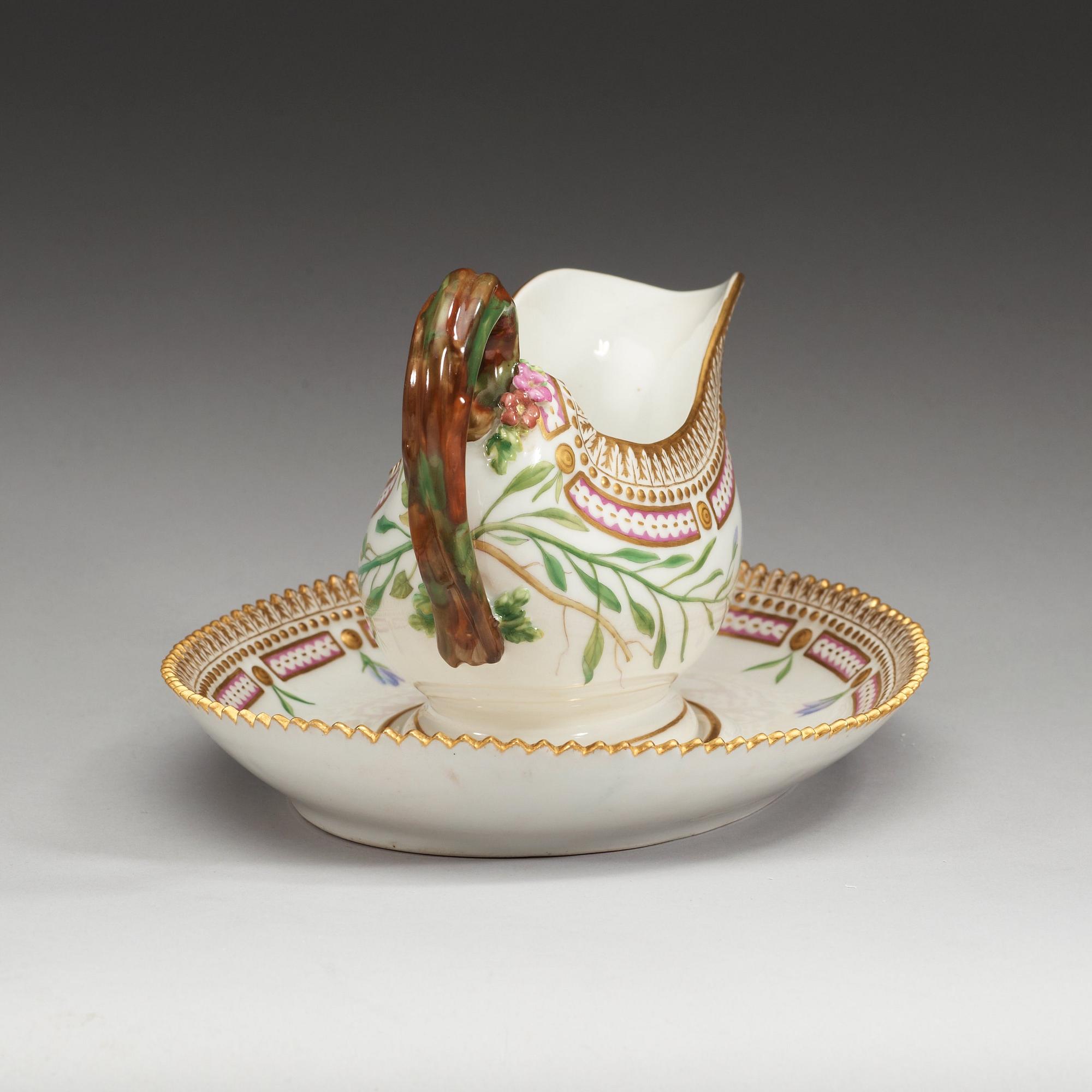 SÅSSNIPA, porslin. "Flora Danica", Kungl Dansk, 1900-tal.