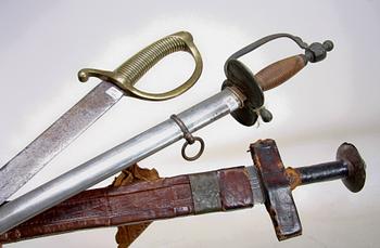 PARTI SABLAR och SVÄRD, bl.a Frankrike och Afrika.