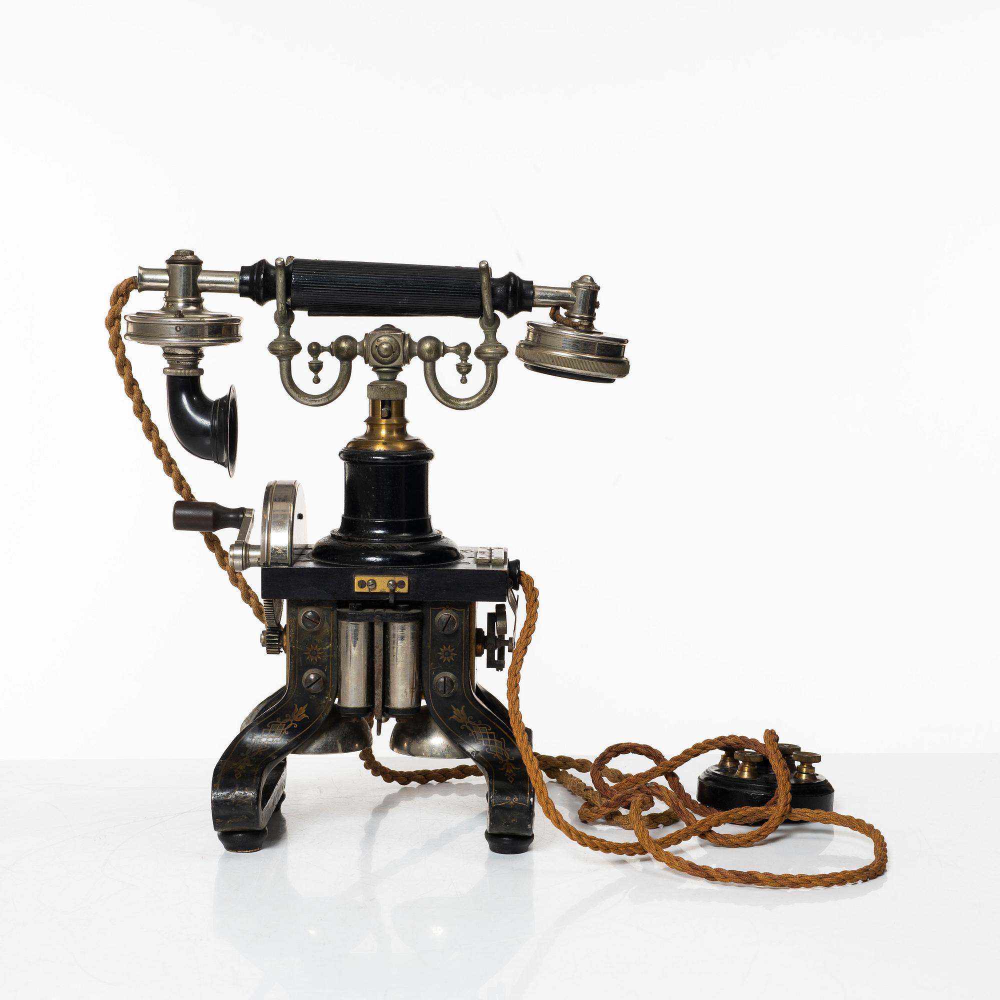 Rikstelefon, LM Ericsson, "Taxen", 1892 års modell.