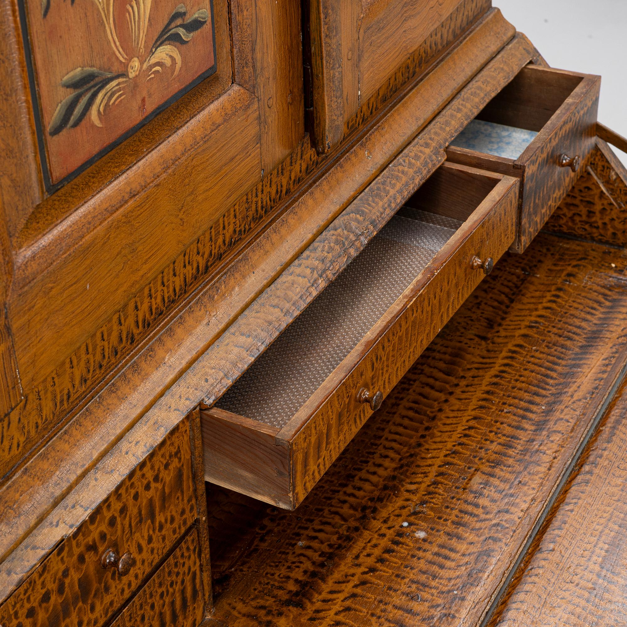 Skåp, allmoge, daterat 1816.