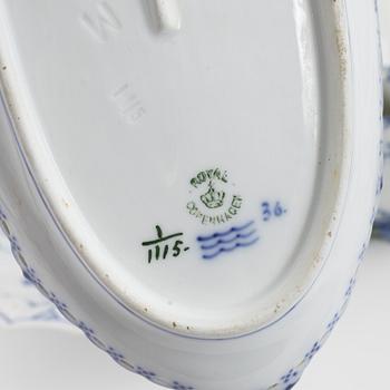 A 31-piece 'Musselmalet' porcelain service , Royal Copenhagen, Denmark.