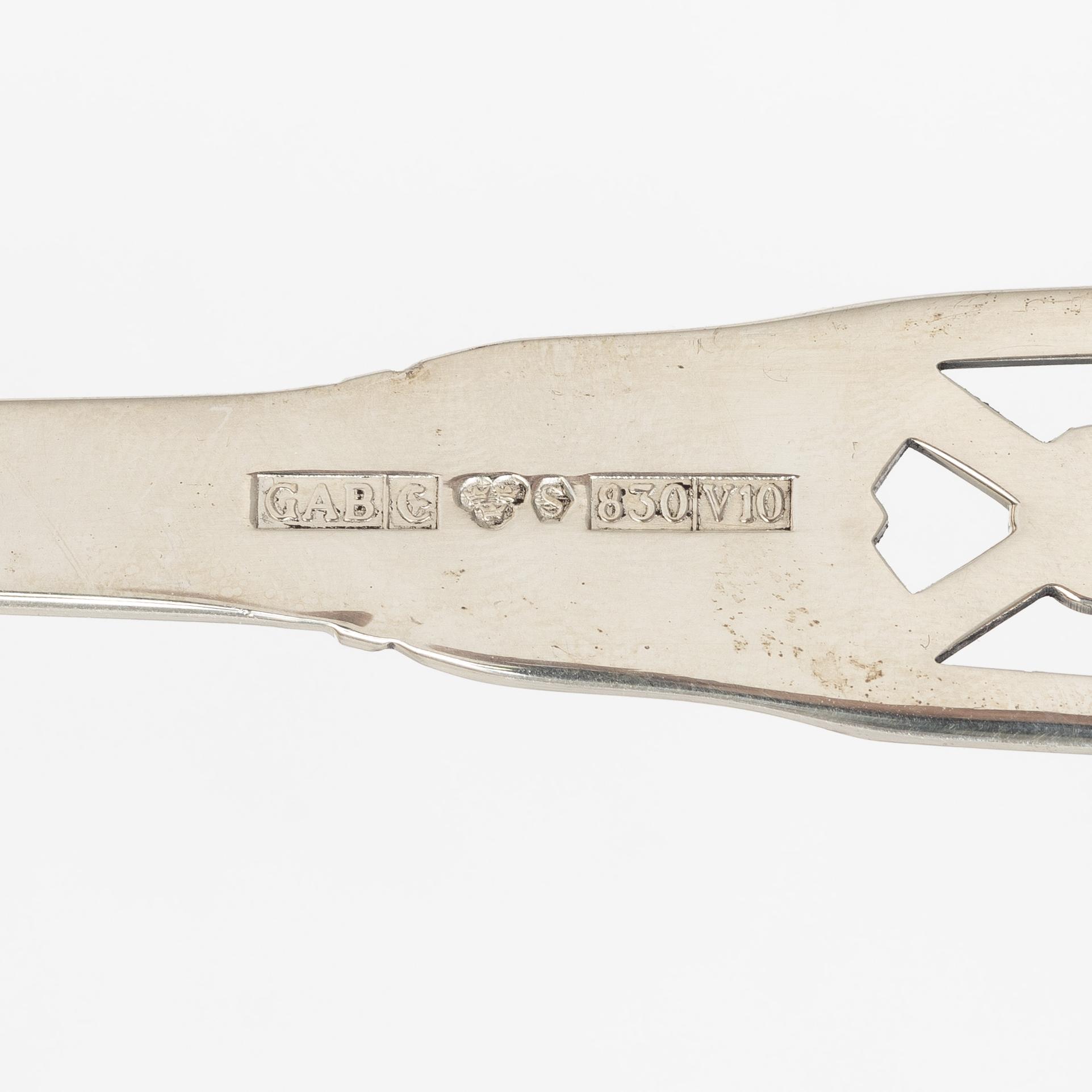 GAB, a 113 piece 'Princess' silver cutlery service, Eskilstuna 1995.
