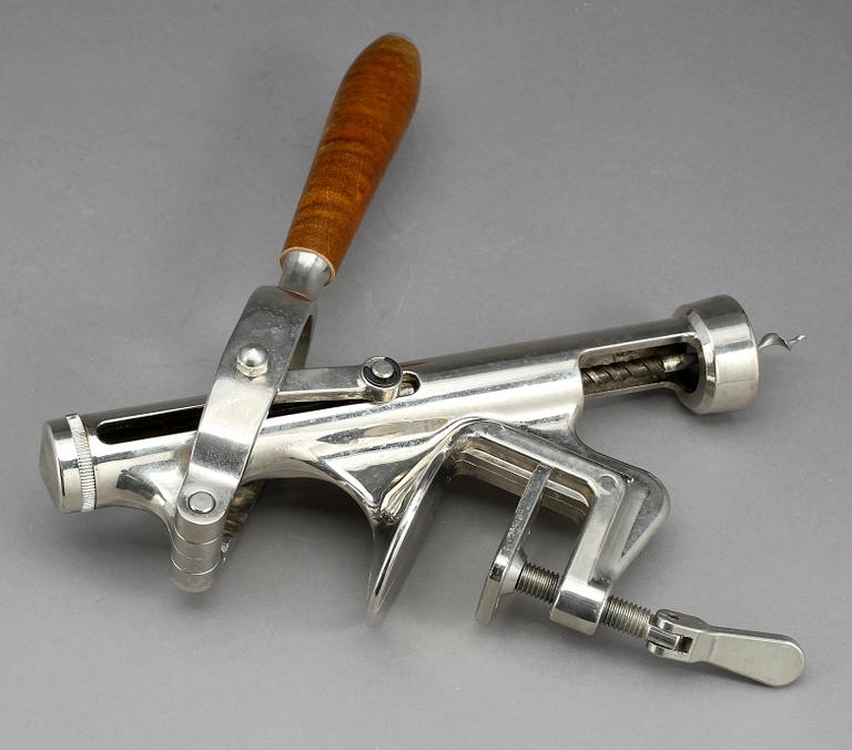 BORDSVINÖPPNARE, rapid, Schweiz, 1900-tal.