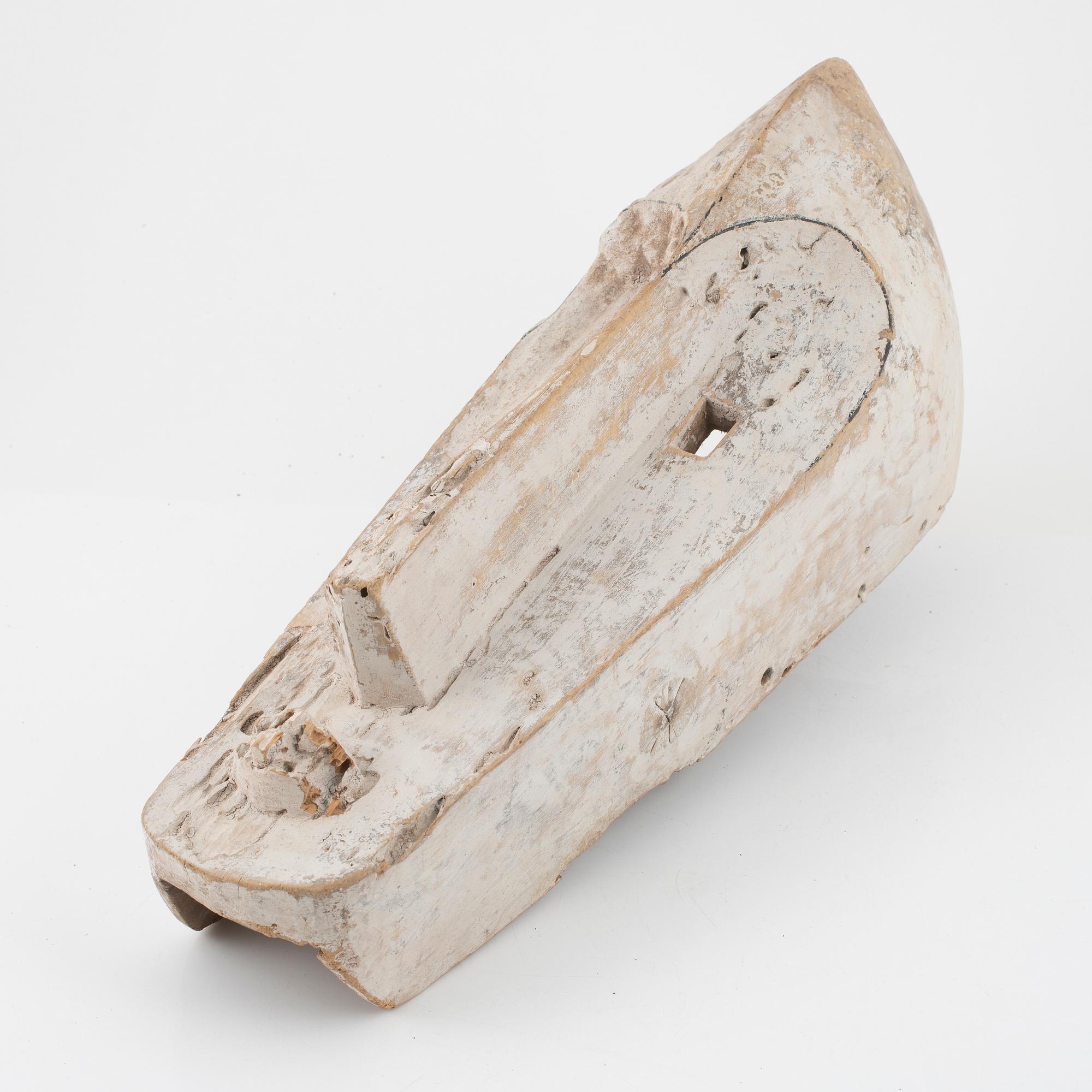 Masker, 3 st, enligt uppgift Fang, Gabon samt BWA, Burkina Faso, 1900-talets andra hälft.