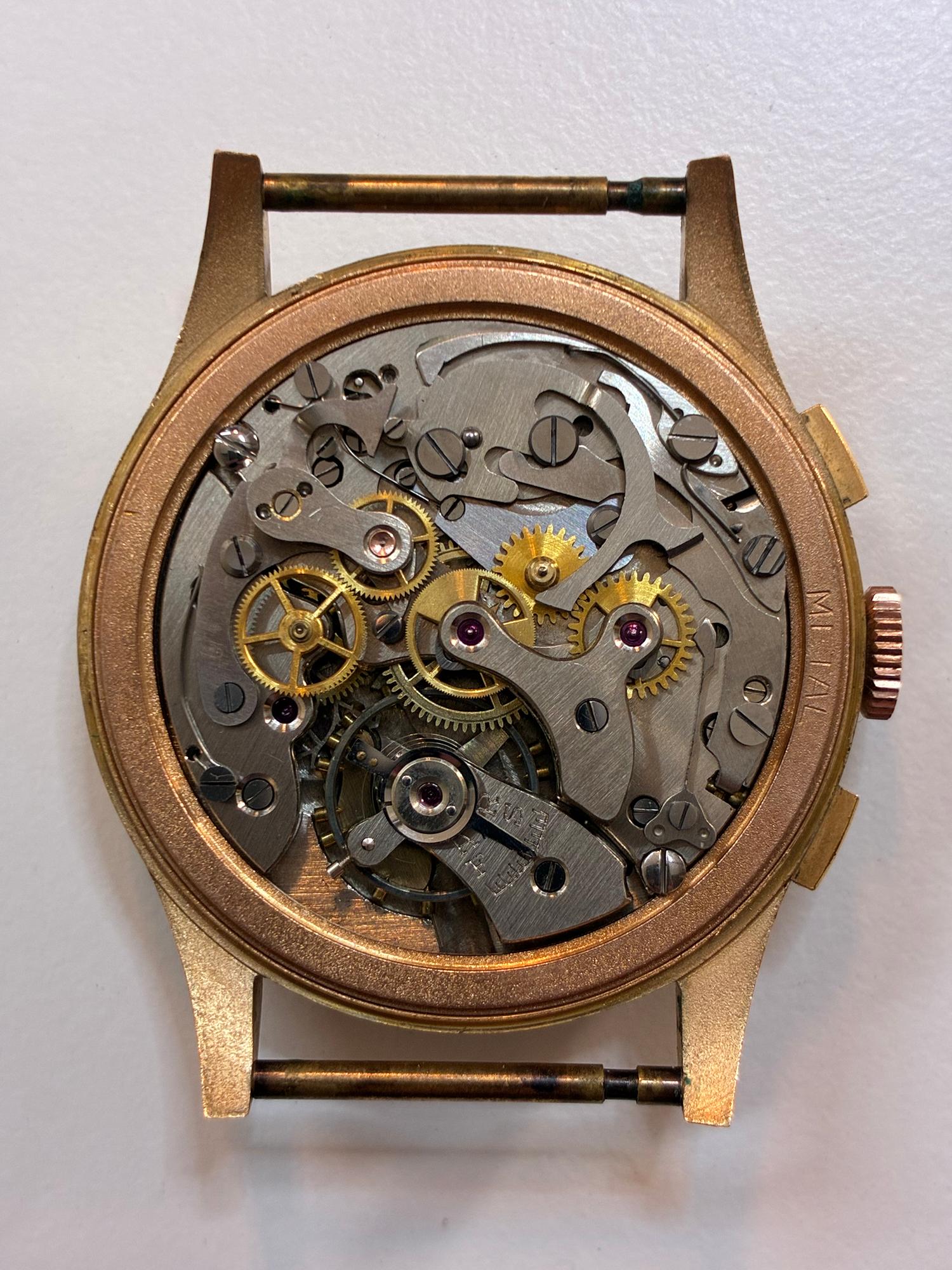 Chronographe Suisse, armbandsur, kronograf, 37,5 mm.