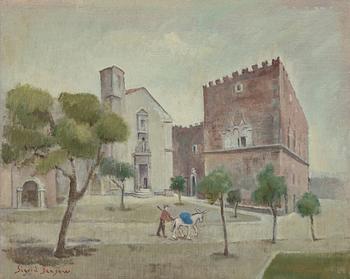Sigrid Bensow, "Piazza i Taormina".