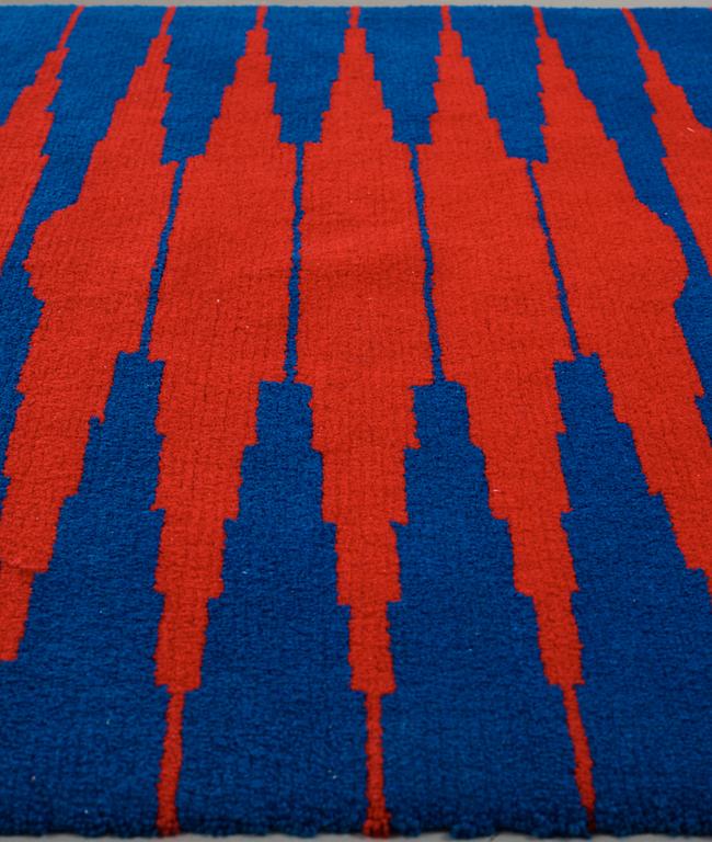 Victor Vasarely, A CARPET, "Capella 17", tufted, ca 181 x 180,5 cm, design: Victor Vasarely, OY FINNRYA AB.