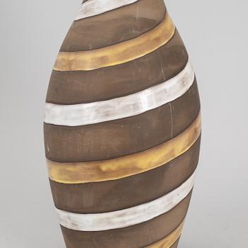 INGRID ATTERBERG, a 'Spiral' vase/floor lamp.
