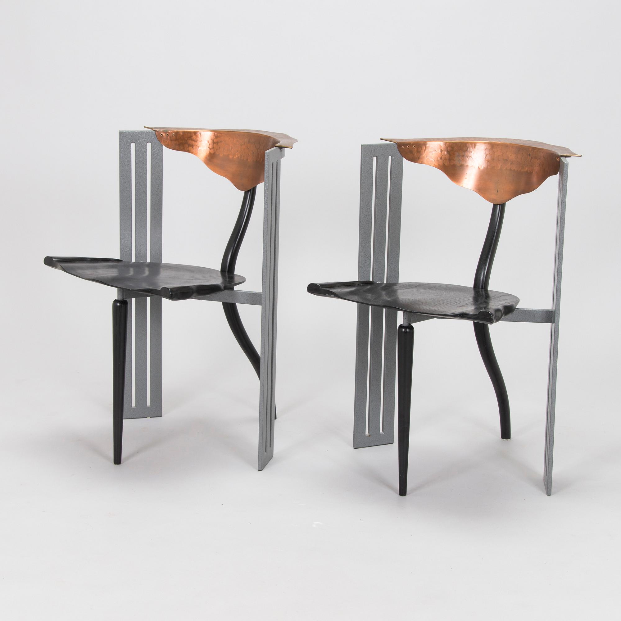 Borek Sipek, nojatuoleja, pari "Ota Otanek", Vitra, jälkeen 1988.