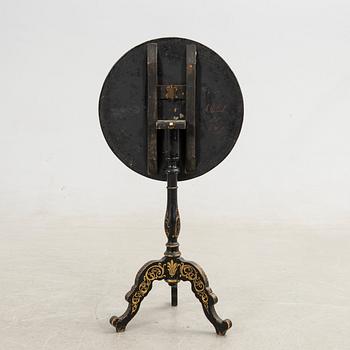 Folding table, second half of the 19th century.