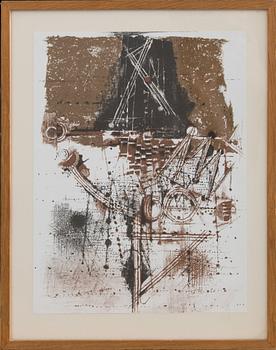 Johnny Friedlaender · JOHNNY FRIEDLAENDER, färglitografi, ur XX:ième siècle.