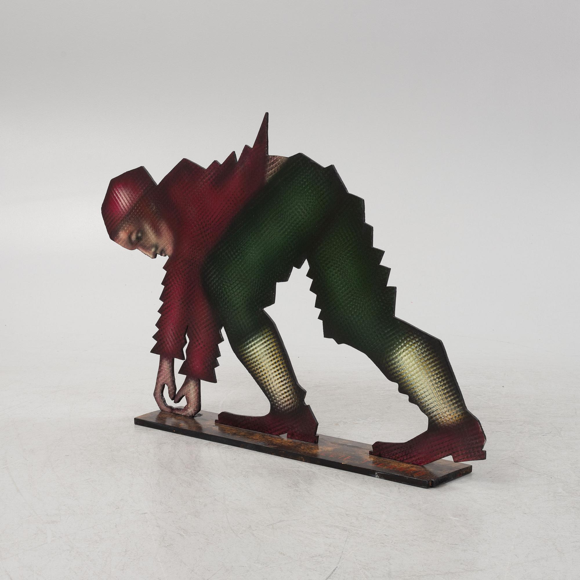 Leif Tjerned, "Krypa/Klättra".