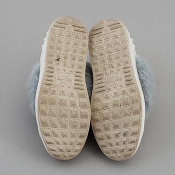 VALENTINO, "Mink fur sneakers", size 36,5.
