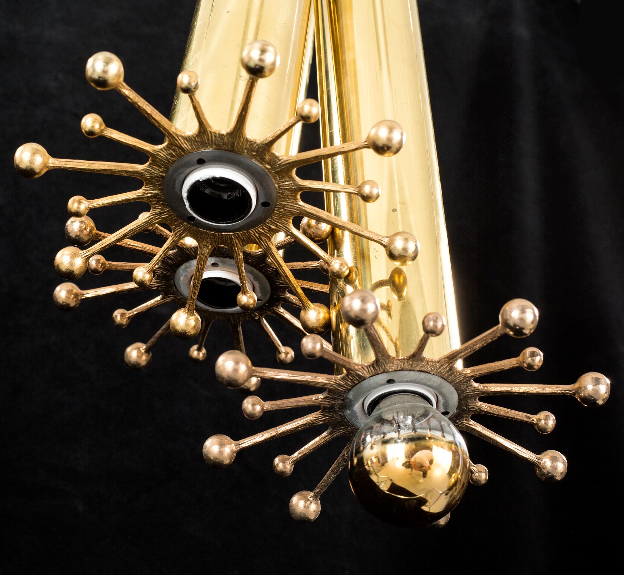 Three ceiling lamps, second half of the 20th century.