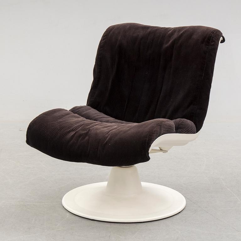 YRJÖ KUKKAPURO, ease chair, 'C-Saturnus', 1960s-.