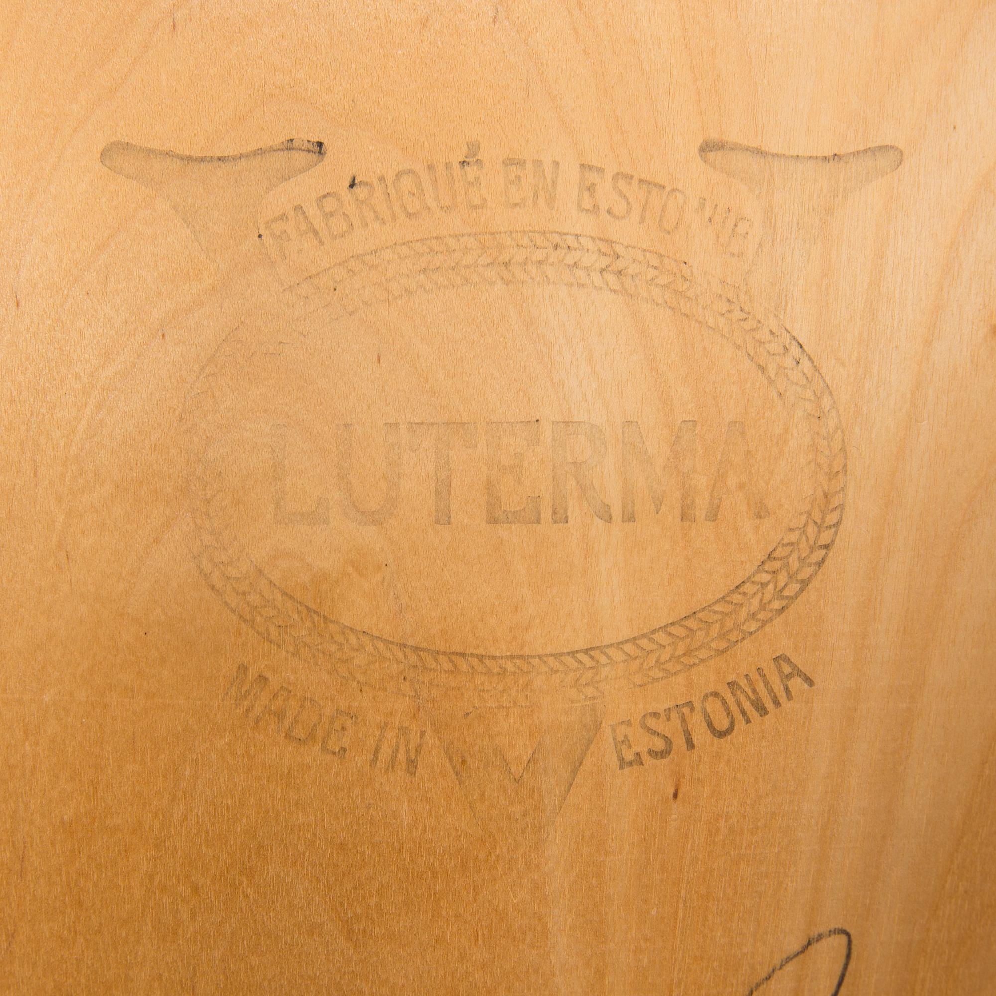 STOLAR, 4 st, Luterma, Estland, omkring 1900.