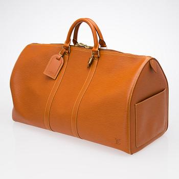 KEEPALL 55 EPI TRAVEL BAG.