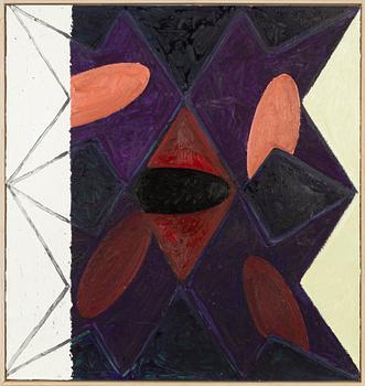 Johan Scott, oil on tin on board, signed Johan Scott and dated 1988 on verso.