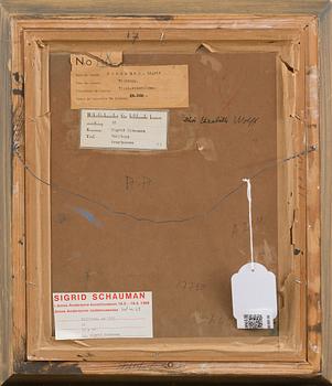 SIGRID SCHAUMAN, "MÄNNYN LATVA".