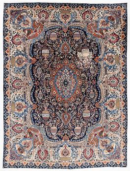 A carpet, oriental, approx. 388 x 293 cm.