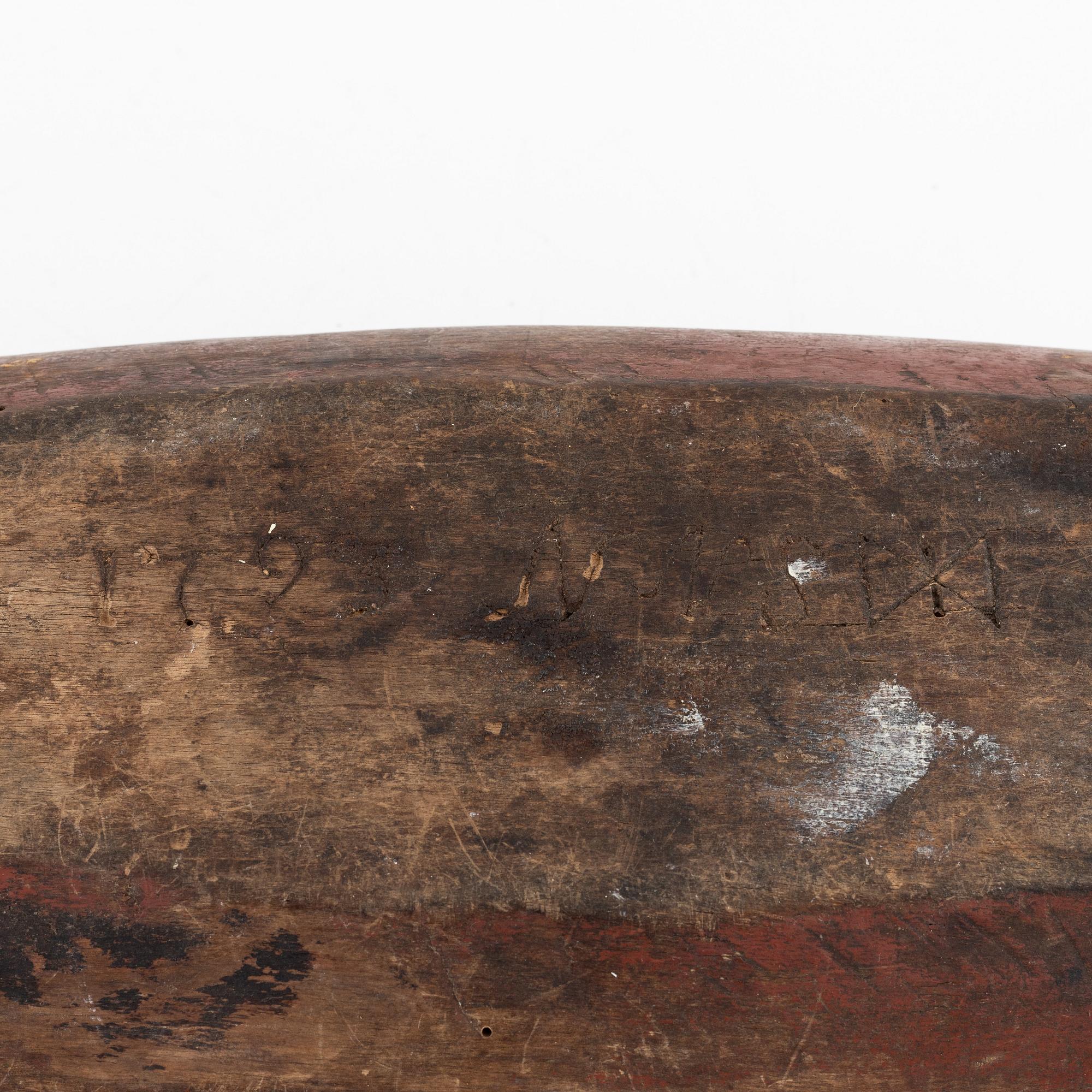 A Swedish provincial box, 18th/19th Century.