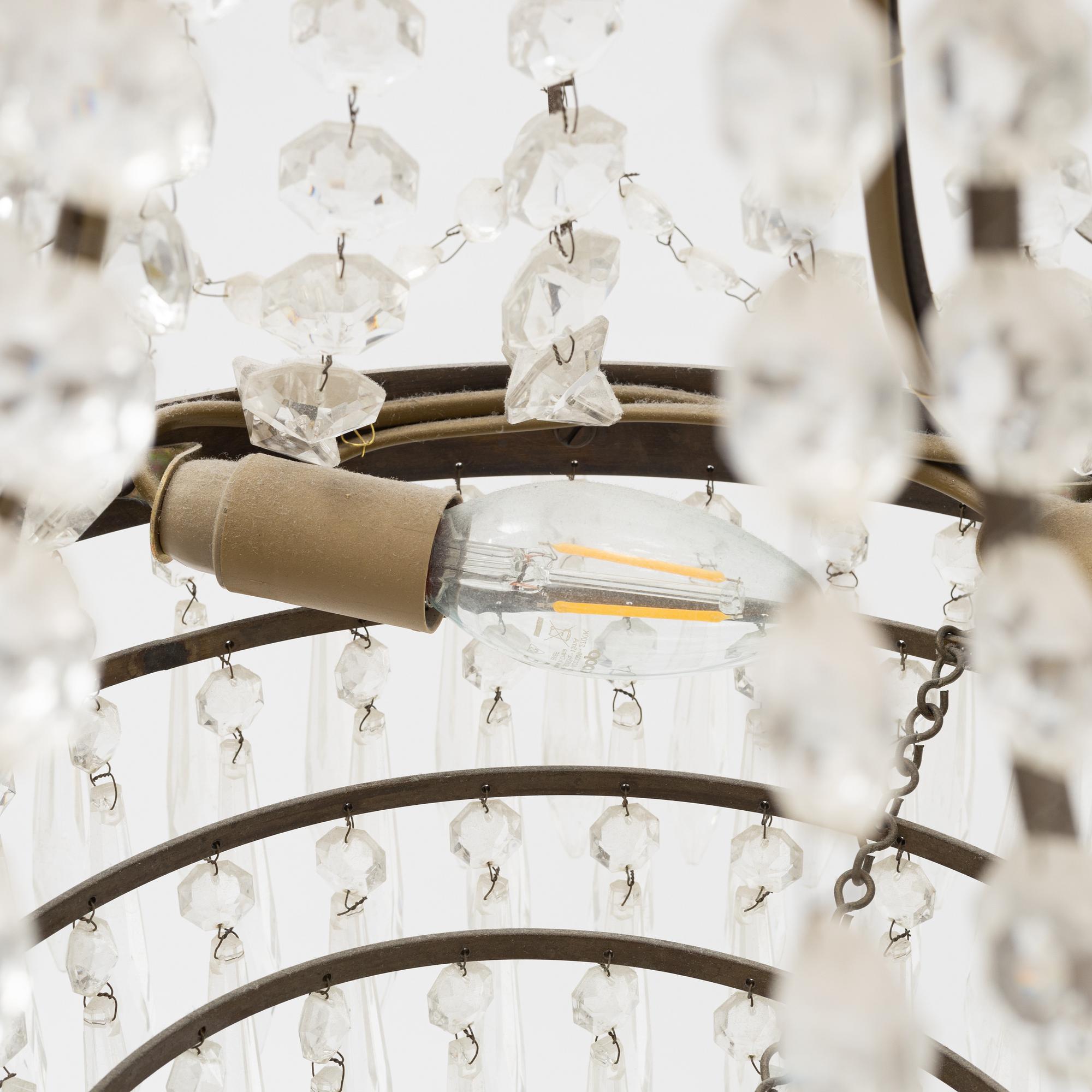 Ljuskrona, gustaviansk stil, 1900-tal.