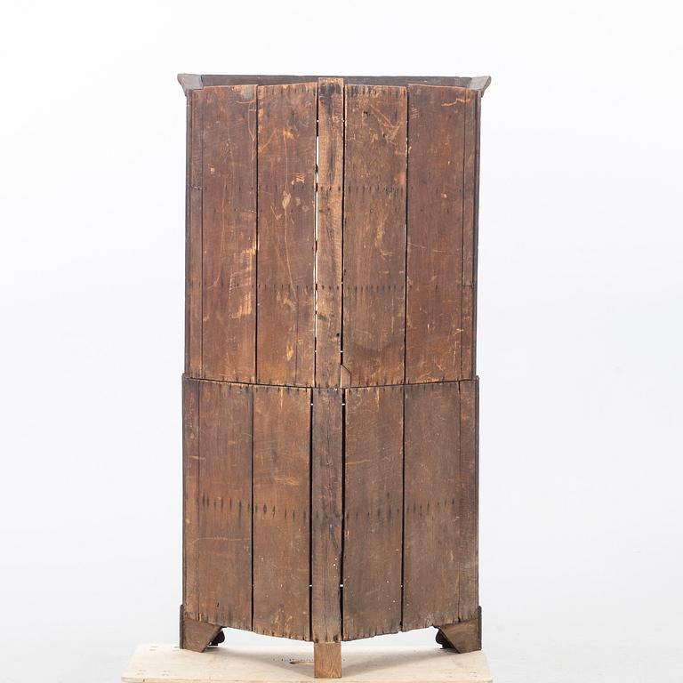 VITRINSKÅP/HÖRNSKÅP, 1800-talets mitt/andra hälft.