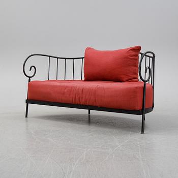 A 'Spring' iron sofa by Jonas Bohlin for Källemo.