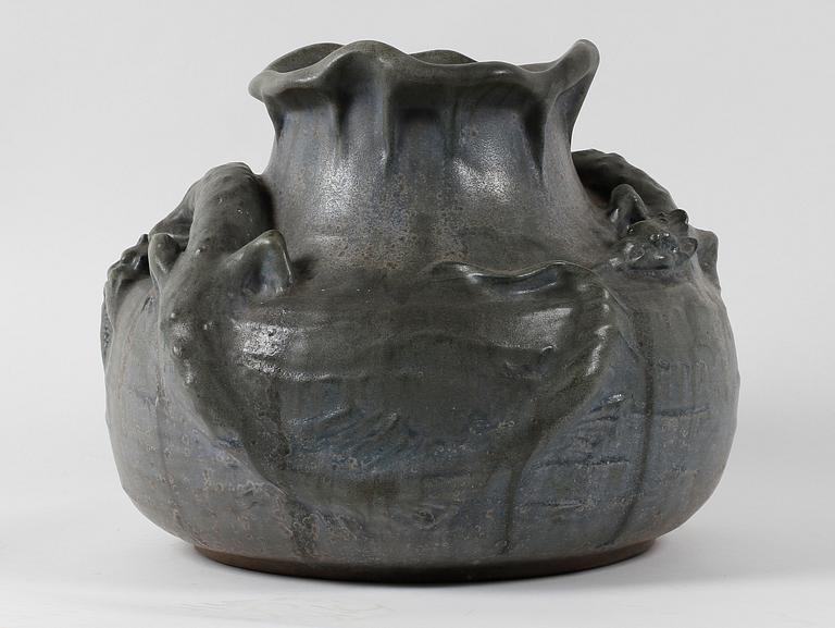 URNA, keramik, jugend, Höganäs, 1900-talets början.