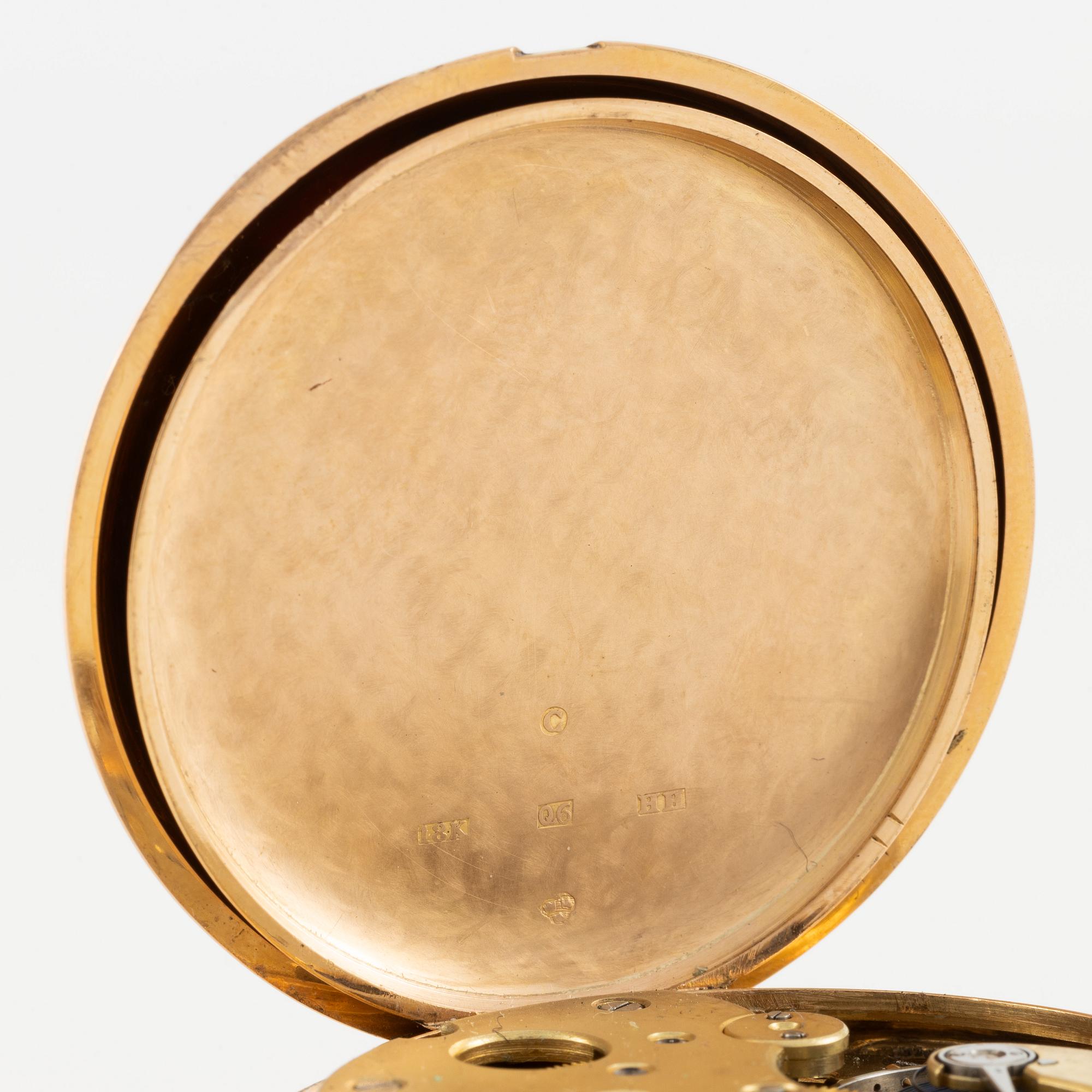 Halda, pocket watch, 50 mm.