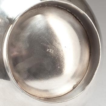 KANNA, nysilver. Sylvia Stave, C.G. Hallberg, Stockholm 1930-tal.